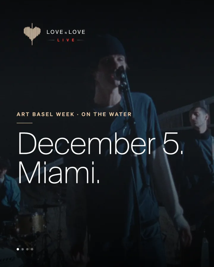Carousel slide 1: December 5, Miami, Art Basel week on the water